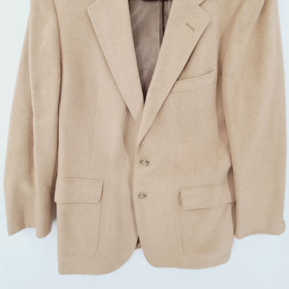 Cricketeer Goehring's Men's Button Up Coat Tan Size M - Picture 2 of 8